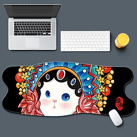 Miếng Lót Chuột , Lót Bàn Phím Chơi Game Mouse Pad Kai Size 75x30 Animal- Hàng Chính Hãng