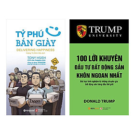 Combo Tỷ Phú Bán Giày Tái Bản 2018 + 100 Lời Khuyên Đầu Tư Bất Động Sản