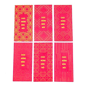 Nơi bán Set 6 bao lì xì vintage - Kim Tân Niên - Giá Từ -1đ