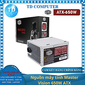 Nguồn máy tính Master Vision 650W ATX - Hàng chính hãng VSP phân phối