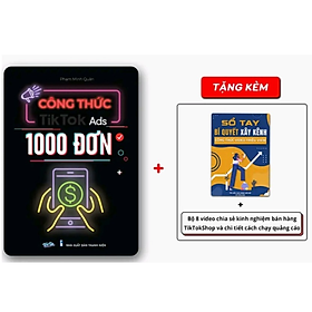 Hình ảnh Sách công thức TikTokk Ads 1000 đơn