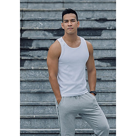 Áo thun gân 3 lỗ, áo tank top, áo nam tập gym chất cotton thương hiệu Fezzio