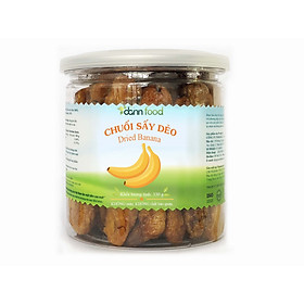 Chuối sấy dẻo 330g Dann Food