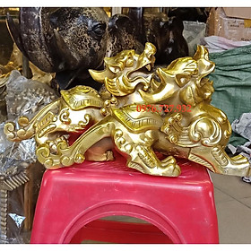 Mua Tỳ hưu phong thủy bằng đồng nguyên chất  vật phẩm phong thủy