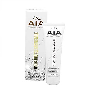 Sữa rửa mặt sáng da khít lỗ chân lông_ AIA Hydrating Cleansing Milk 120ml