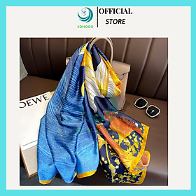 [VIDEO]-Khăn lụa choàng cổ kiểu dài 90x180cm- CHỌN MẪU- Khăn lụa Quảng Châu cao cấp- Qùa tặng ý nghĩa