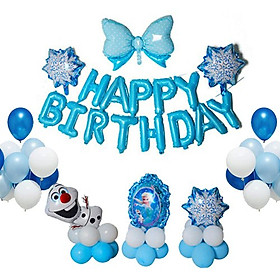 BỘ BONG BÓNG SINH NHẬT FROZEN
