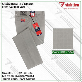 Quần KaKi 0Ly Classic 549 Vĩnh Tiến - Nhiều Màu