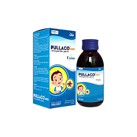 TPBVSK PULLACO SIRO – Hỗ trợ giảm ho, giảm đờm, giảm đau rát họng do viêm họng, viêm phế quản