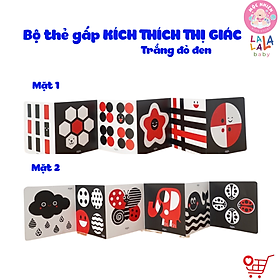 Bộ Thẻ Zigzag Kích Thích Thị Giác Trí Não Cho Trẻ Sơ Sinh (0-12 Tháng) - Lalala Baby