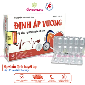 Định Áp Vương - Hỗ trợ hạ và ổn định huyết áp từ thảo dược, Nattokinase