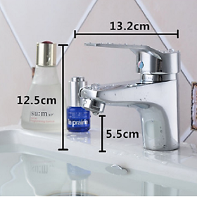 Mua Vòi rửa mặt  Vòi chậu lavabo nóng lạnh cao cấp SNL 13 tặng đôi dây cấp inox