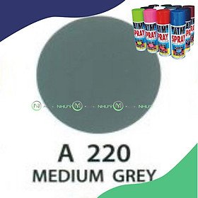 Mua BH 3 năm cho sp 1 Chai Sơn xịt 220 thường (xám) tạo ra các hiệu ứng đặc biệt chất lượng tốt