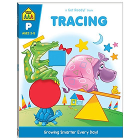 [Download Sách] School Zone A Get Ready Book: Tracing