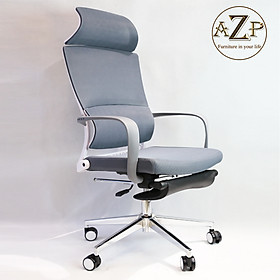 Mua Siêu Phẩm Độc Quyền Ghế Thông Minh Dành cho Sếp  Ghế Giám Đốc  Ghế Văn Phòng AZP FURNITURE Ergonomic AZP-9742-XAM Ngả Nằm kèm Gác Chân