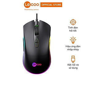 Mua Chuột game có dây Lecoo MS108 - đèn LED RGB tích hợp - BH 24 tháng  Hàng nhập khẩu