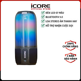 Loa Bluetooth có đèn iCore B800 - Hàng Chính Hãng