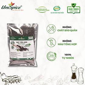 Hạt tiêu đen Túi 400gr- Hạt tiêu Unspice. Gia vị tự nhiên đảm bảo chất