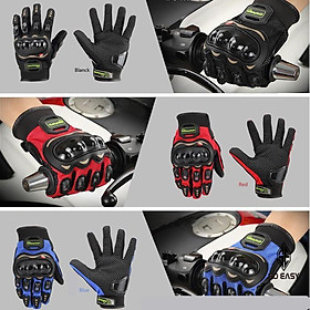 Găng tay/bao tay kín ngón có gù bảo hộ, thoáng khí dành cho tập GYM, đi phượt xe máy, honda, xe đạp, xe điện_TT07-GTF