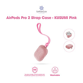 Ốp bảo vệ dành cho AirPods Pro 2 hàng chính hãng Bone - Màu Hồng Phấn