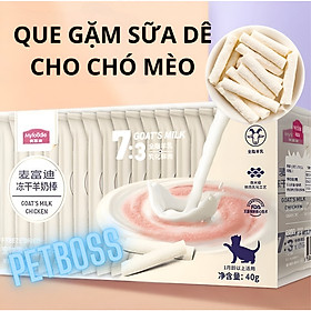 BÁNH SỮA DÊ VÀ THỊT GÀ ,SNACK ĂN CAO CẤP CHO CHÓ MÈO