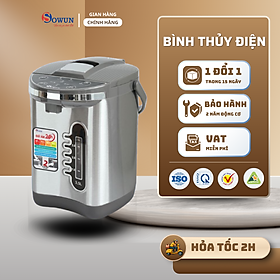 Mua Phích Nước Điện Sowun SW1668 (3.5 Lít) - Bảo Hành 12 Tháng Chính Hãng