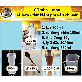 Mua Các combo cần thiết cho quầy bar chuyên dụng cụ pha chế bartender