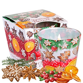 LY NẾN THƠM BARTEK CANDLES PTT028600 HƯƠNG BÁNH CAM