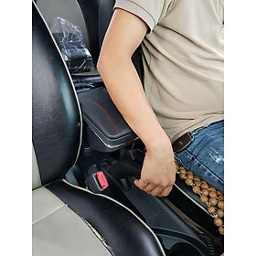 Hộp tỳ tay xe dành cho xe Hyundai I10 cao cấp tích hợp cổng sạc USB