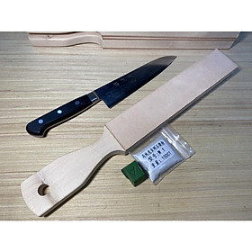 Mua d cây liếc dao 2 mặt da (5x39Cm) +1 bột kim cương siêu mịn