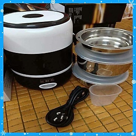 Mua NỒI CƠM ĐIỆN MINI 3 TẦNG INOX - HỘP CƠM ĐIỆN - Hàng Chất Lượng