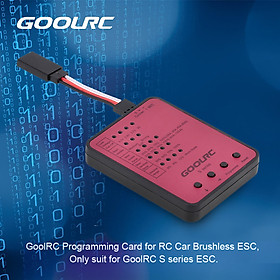 GoolRC S series S-45A/S-120A RC Car ESC Programming Card