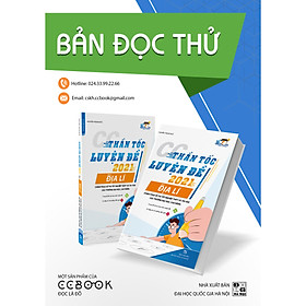 CC Thần tốc luyện đề 2021 môn Địa lý chinh phục kì thi tốt nghiệp THPT và thi vào các trường đại học, cao đẳng