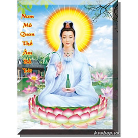 Mua tranh thêu phật quan âm 88827