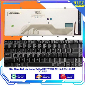 Mua Bàn Phím dành cho laptop Dell ALIENWARE M11X-R2 M11X-R3 CÓ ĐÈN - Hàng Nhập Khẩu