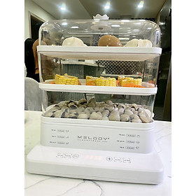 Mua Nồi Hấp Điện Gia Đình 3 Tầng Đa Chức Năng Dung Tích 20L và 24L hàng cao cấp