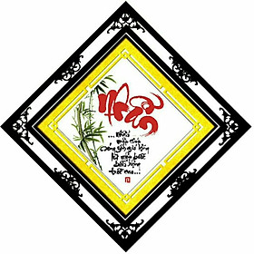 Mua Tranh đính đá NHẪN MỘT CHÚT SÓNG YÊN GIÓ LẶNG DF335 (50×50CM ) tranh chưa đính