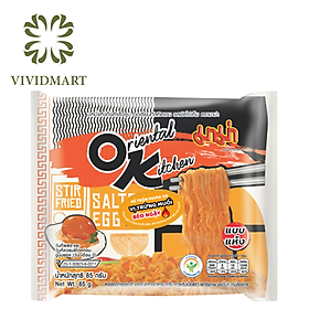 Giao hàng toàn quốc Mì Trộn MAMA O.K Oriental Kitchen sôt trứng muối - Gói