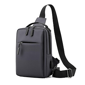 Túi Đeo Chéo Nam Bằng Nylon Chắc Chắn Có Thể Điều Chỉnh Độ Dài