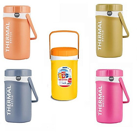 Mua Bình giữ nhiệt 1L / 2L / 3L / 4L Matsu Duy Tân Có Vòi Có Tay Cầm chất liệu nhựa cao cấp độ bền cao màu nhũ