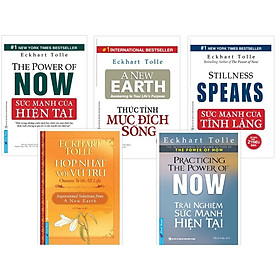 Combo Combo Eckhart Tolle (5 Cuốn) Bản Quyền - 