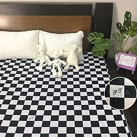 Drap Chống Thấm PT Họa Tiết Kích Thích Thị Giác-Caro