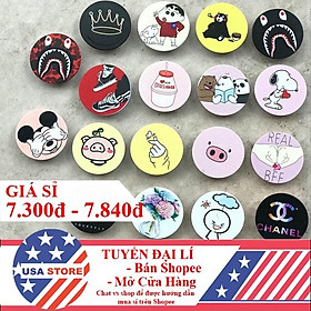 Mua Iring Tròn H89 Mới - Pop Dán Lưng Điện Thoại - Shop Chọn Ngẫu Nhiên