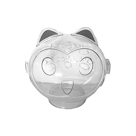 Cat Muzzle Clear Mouth Cover  Muzzle Cat Hood for Pet Accessories