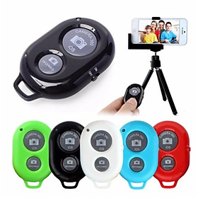 Mua 100 Remote chụp ảnh cho điện thoại Bluetooth Shutter (Màu Đen)