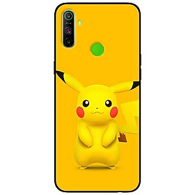 Ốp lưng dành cho Realme C3 mẫu Pi Vàng