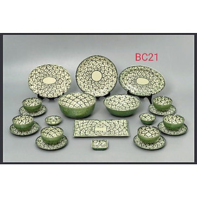 Mua ️6/22 mẫu bộ đồ ăn Bát Tràng cao cấp