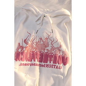 Áo Hoodie In Chữ Phong Cách Hàn Quốc Cho Nam Và Nữ