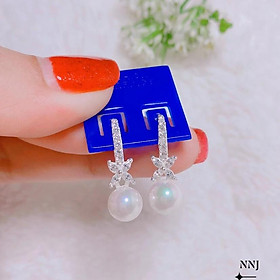 Bông tai nữ bạc ta ms45c
