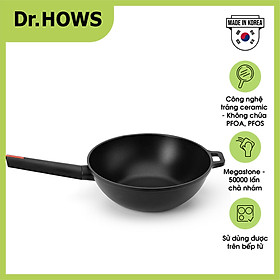 Mua Chảo xào chống dính cán dài Dr.Hows Esoap Wok Pan